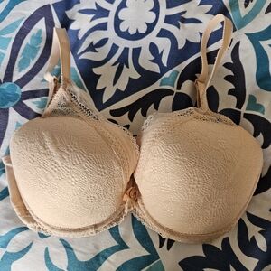 Chantelle Plunge Bra - Nude Blush